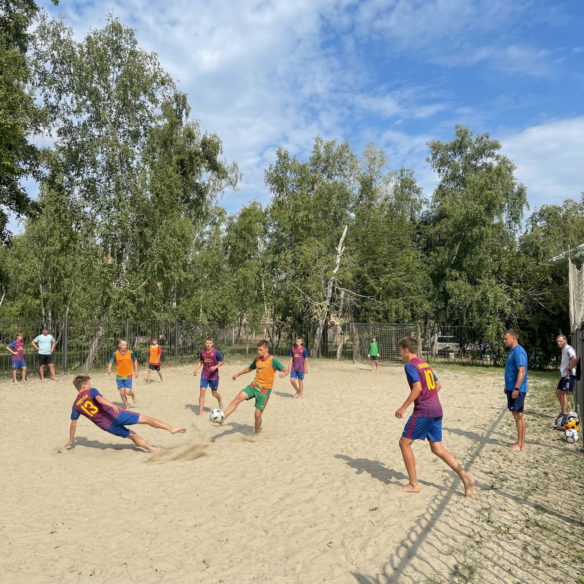 Летние сборы по футболу